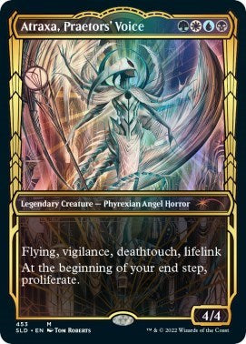 Atraxa, Praetors' Voice (Gilded Foil) (SLD, Near Mint, Foil)