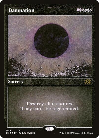 Damnation Foil Etched (2X2, Near Mint, Foil)