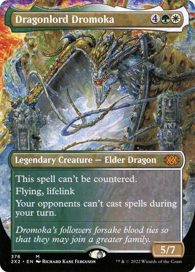 Dragonlord Dromoka Borderless (2X2, Near Mint,)