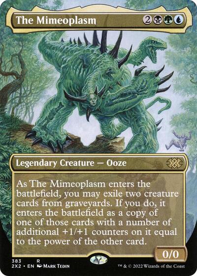 The Mimeoplasm Borderless (2X2, Near Mint, Foil)