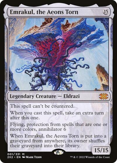 Emrakul the Aeons Torn (2X2, Near Mint,)