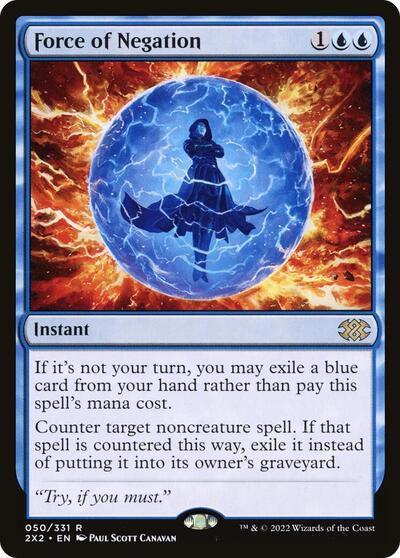Force of Negation (2X2, Near Mint,)