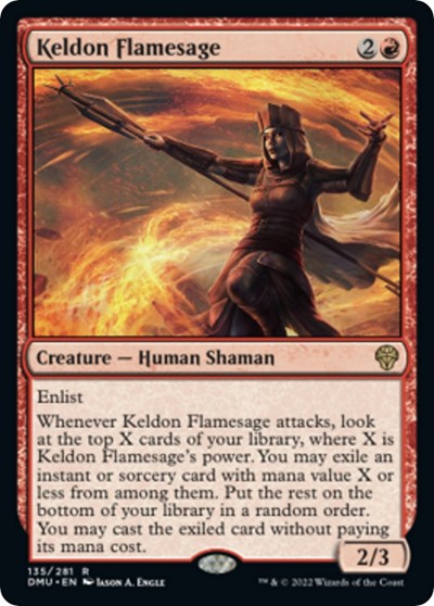 Keldon Flamesage (DMU, Near Mint,)