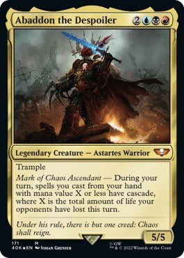 Abaddon the Despoiler (40K, Near Mint, Foil)