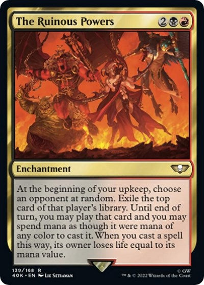 The Ruinous Powers (40K, Near Mint,)