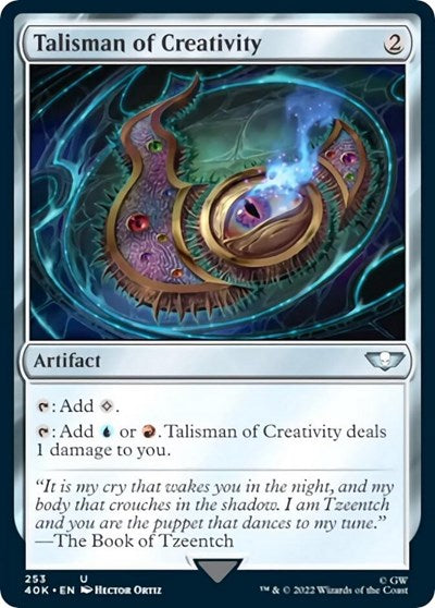 Talisman of Creativity (40K, Near Mint,)