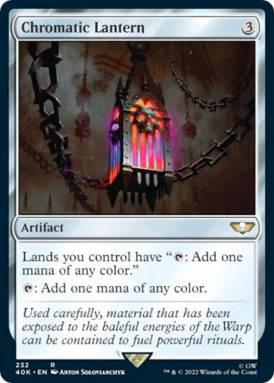 Chromatic Lantern (40K, Near Mint,)