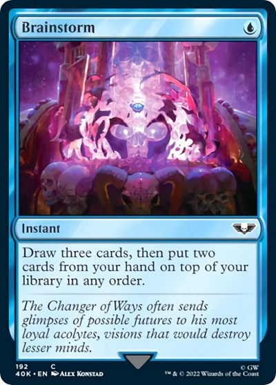 Brainstorm (40K, Near Mint,)