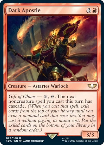 Dark Apostle (40K, Near Mint,)