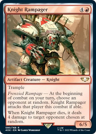 Knight Rampager (40K, Near Mint,)
