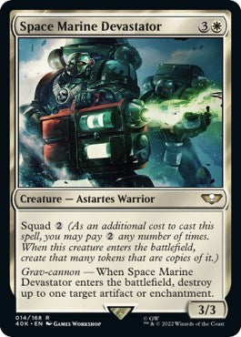 Space Marine Devastator (40K, Near Mint,)