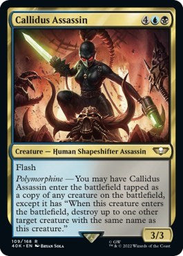 Callidus Assassin (40K, Near Mint,)