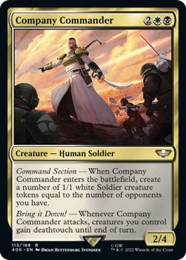 Company Commander (40K, Near Mint,)