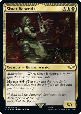 Sister Repentia (40K, Near Mint,)