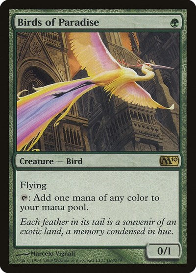 Birds of Paradise (M10, Lightly Played,)