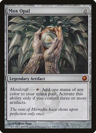 Mox Opal (SOM, Moderately Played,)