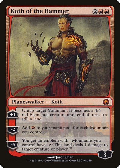 Koth of the Hammer (SOM, Lightly Played,)
