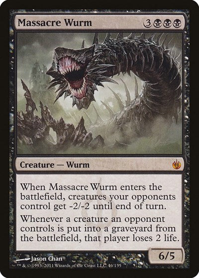 Massacre Wurm (MBS, Lightly Played,)