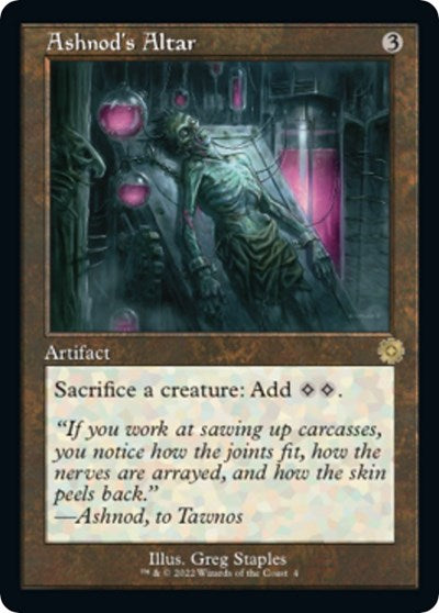 Ashnods Altar (BRR, Moderately Played,)