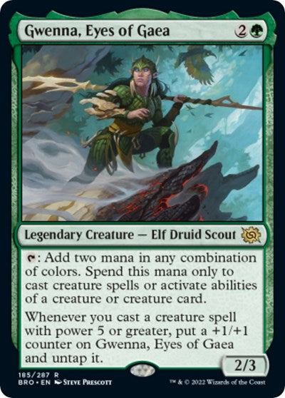Gwenna Eyes of Gaea (BRO, Lightly Played,)