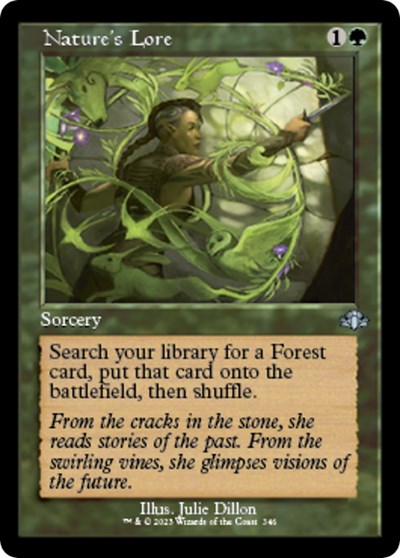 Natures Lore Retro Frame (DMR, Near Mint, Foil)