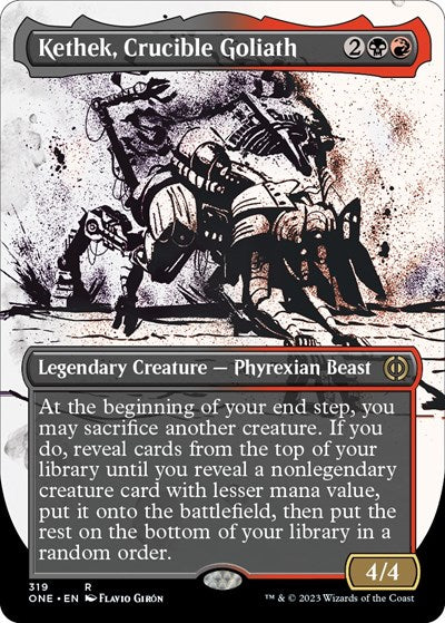 Kethek, Crucible Goliath (Showcase) (ONE, Near Mint,)