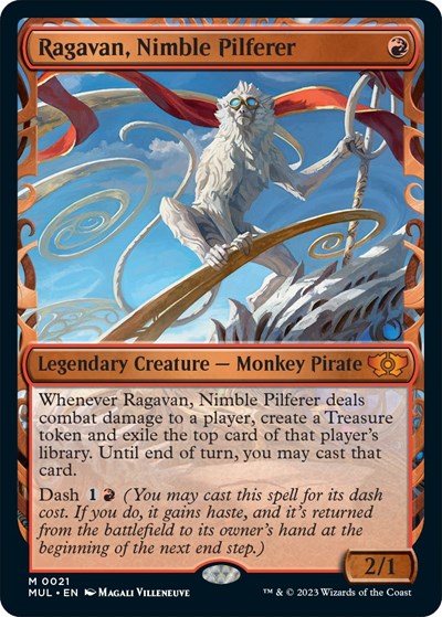 Ragavan Nimble Pilferer (MUL, Lightly Played,)