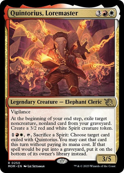 Quintorius Loremaster (MOM, Near Mint,)