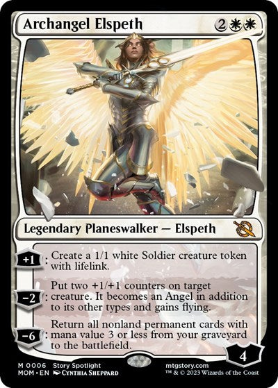 Archangel Elspeth (MOM, Lightly Played,)