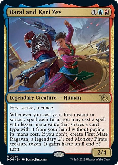 Baral and Kari Zev (MOM, Near Mint,)