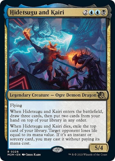 Hidetsugu and Kairi (MOM, Lightly Played, Foil)