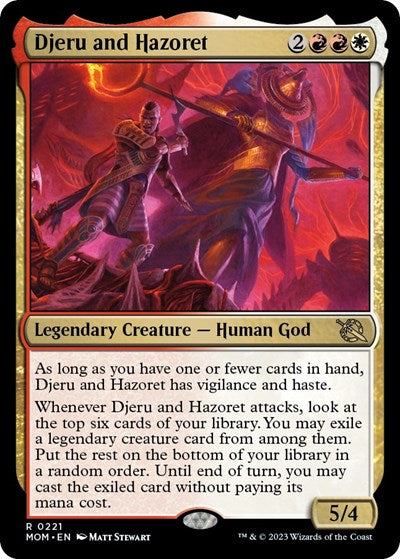 Djeru and Hazoret (MOM, Near Mint,)