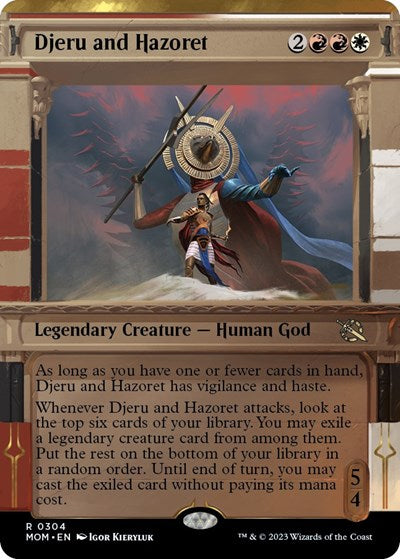 Djeru and Hazoret Showcase (MOM, Near Mint,)