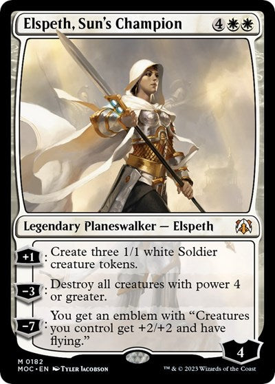 Elspeth, Sun's Champion (MOC, Near Mint,)