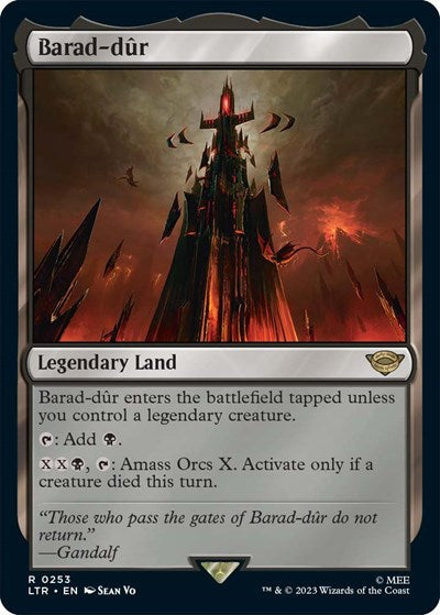 Barad dur (LTR, Near Mint,)