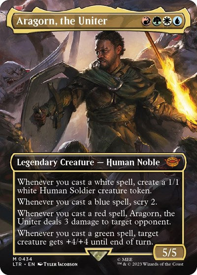 Aragorn the Uniter Borderless (LTR)