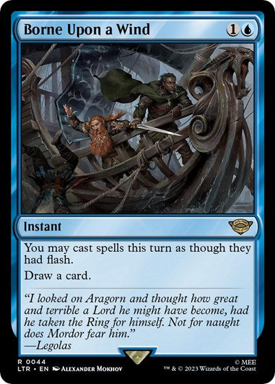 Borne Upon a Wind (LTR, Near Mint,)