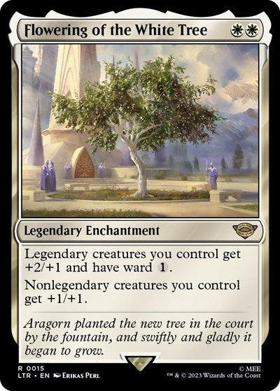Flowering of the White Tree (LTR, Near Mint,)
