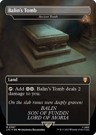 Balins Tomb Ancient Tomb Surge Foil (LTC, Near Mint, Foil)