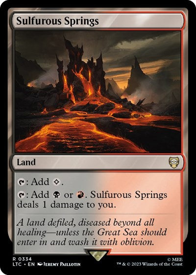 Sulfurous Springs (LTC, Near Mint,)