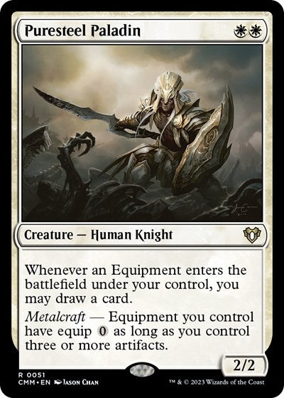 Puresteel Paladin (CMM, Near Mint,)