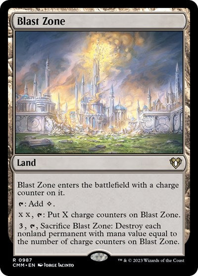 Blast Zone (CMM, Near Mint,)