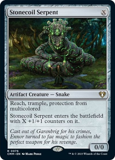 Stonecoil Serpent (CMM, Near Mint,)