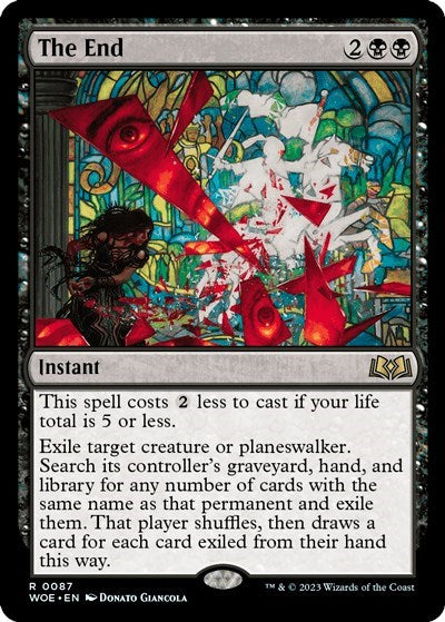 The End (WOE, Near Mint,)