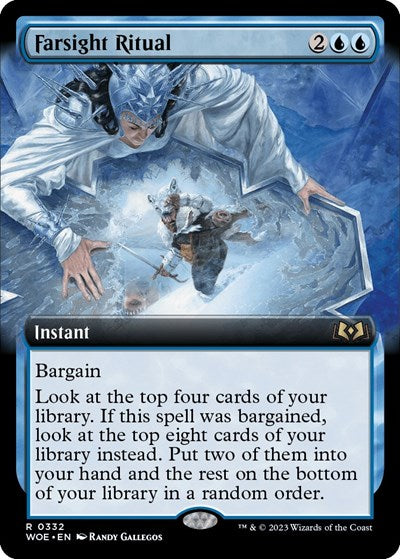 Farsight Ritual (Extended Art) (WOE, Near Mint, Foil)