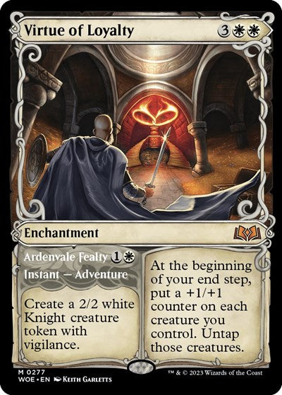 Virtue of Loyalty Showcase (WOE, Near Mint,)