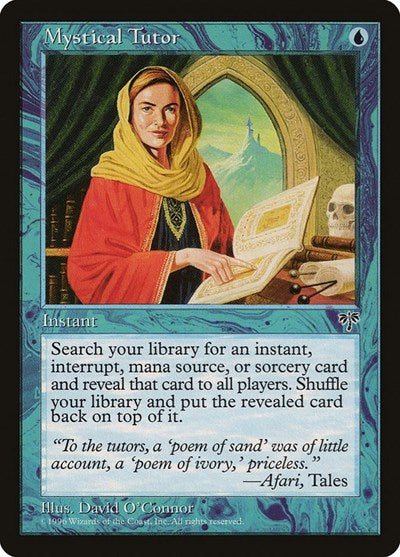 Mystical Tutor (MIR, Moderately Played,)
