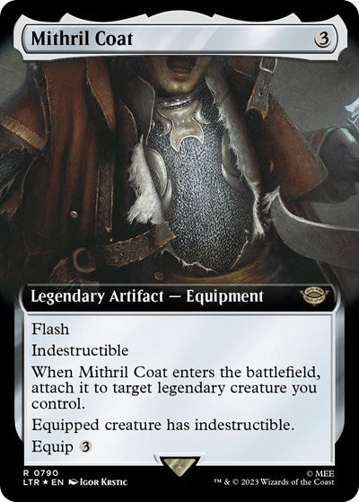 Mithril Coat Extended Art Surge Foil (LTR, Lightly Played, Foil)
