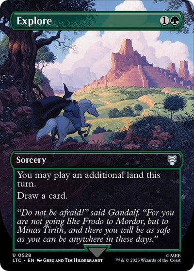 Explore (Borderless) (LTC, Near Mint, Foil)