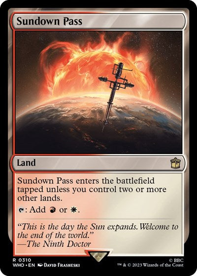 Sundown Pass (WHO, Near Mint,)